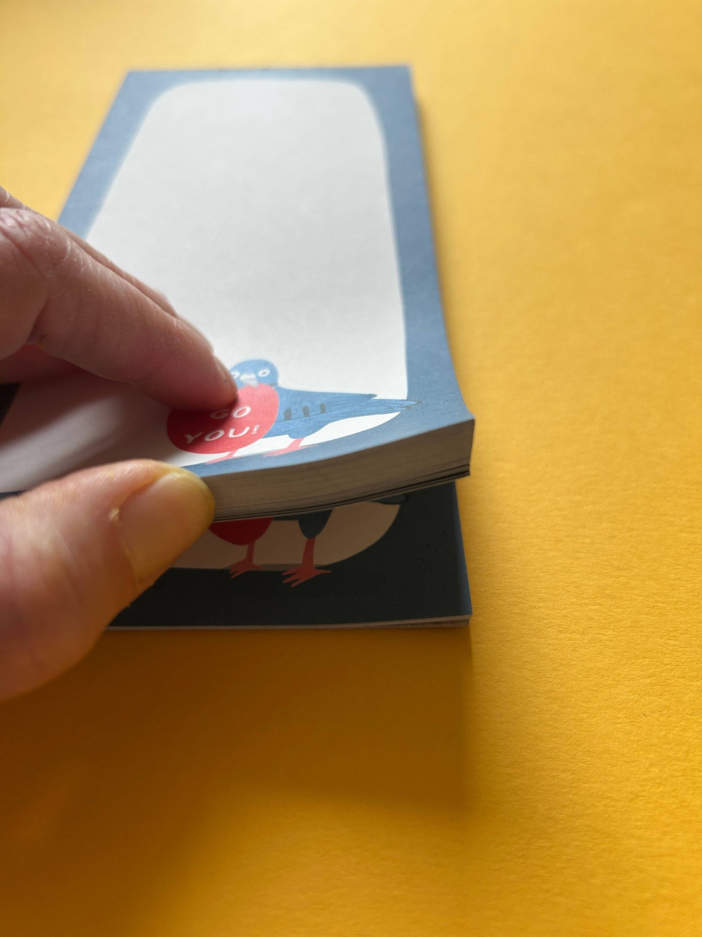 Go You! / Pigeon - DL size / Notepad / Pad