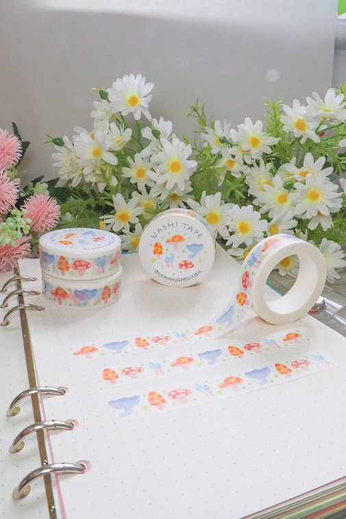 Mushroom Washi Tape