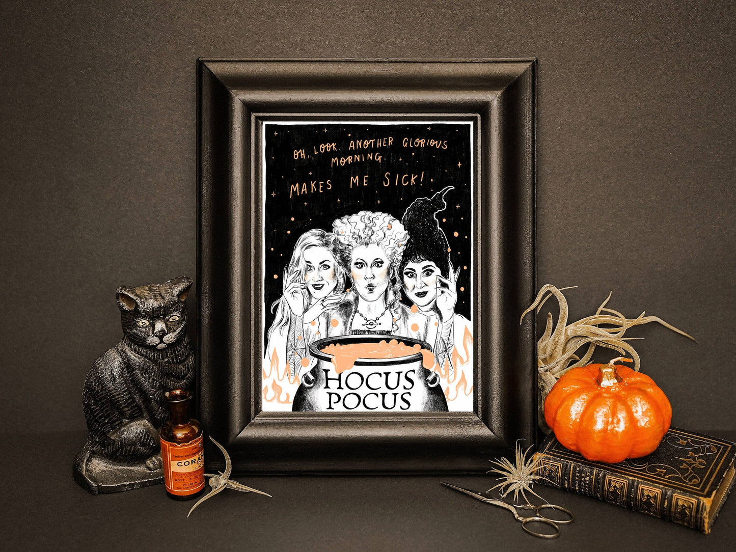 Hocus Pocus A4 Art Print