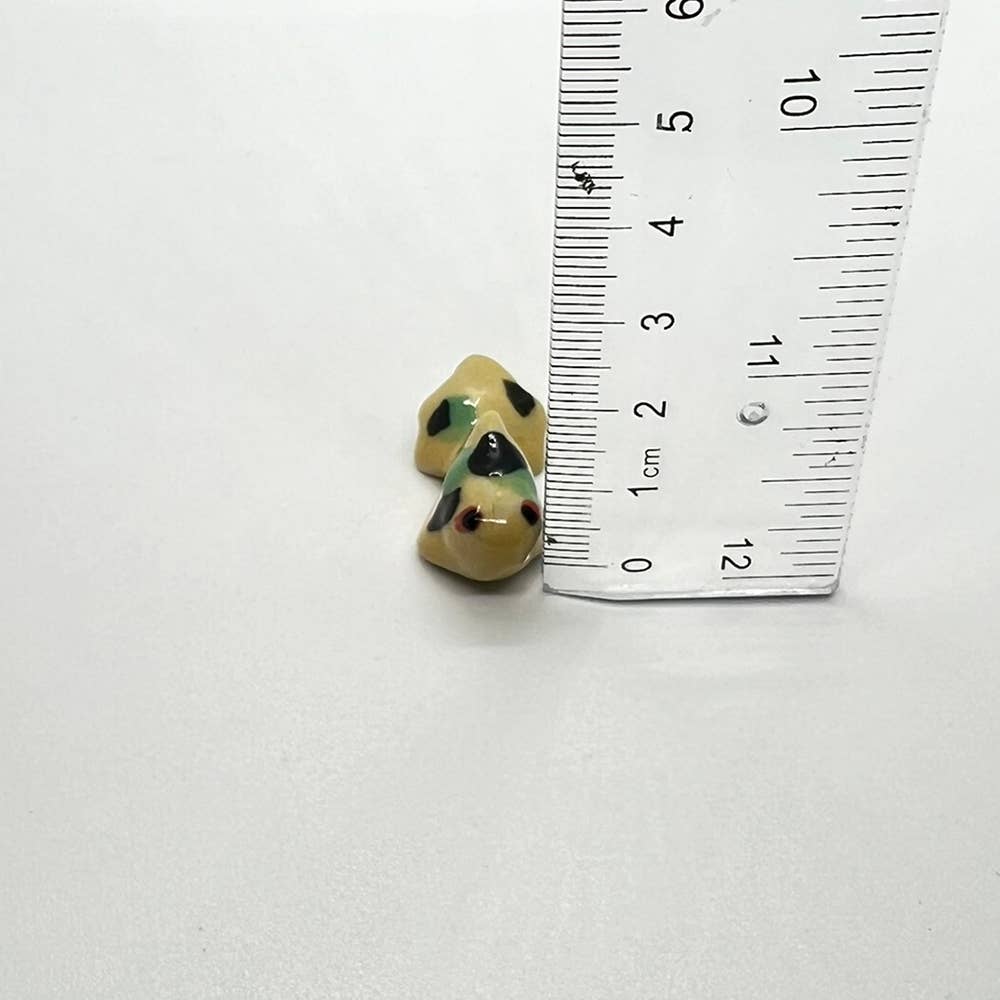 Mini Ceramic Figurines, Assorted Colour, Approx. 2cm: Sheep (#26)