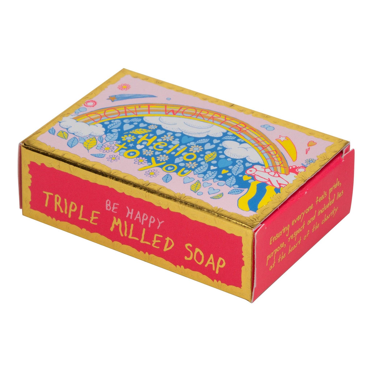 Be Happy, Triple Milled Plant Based Soap