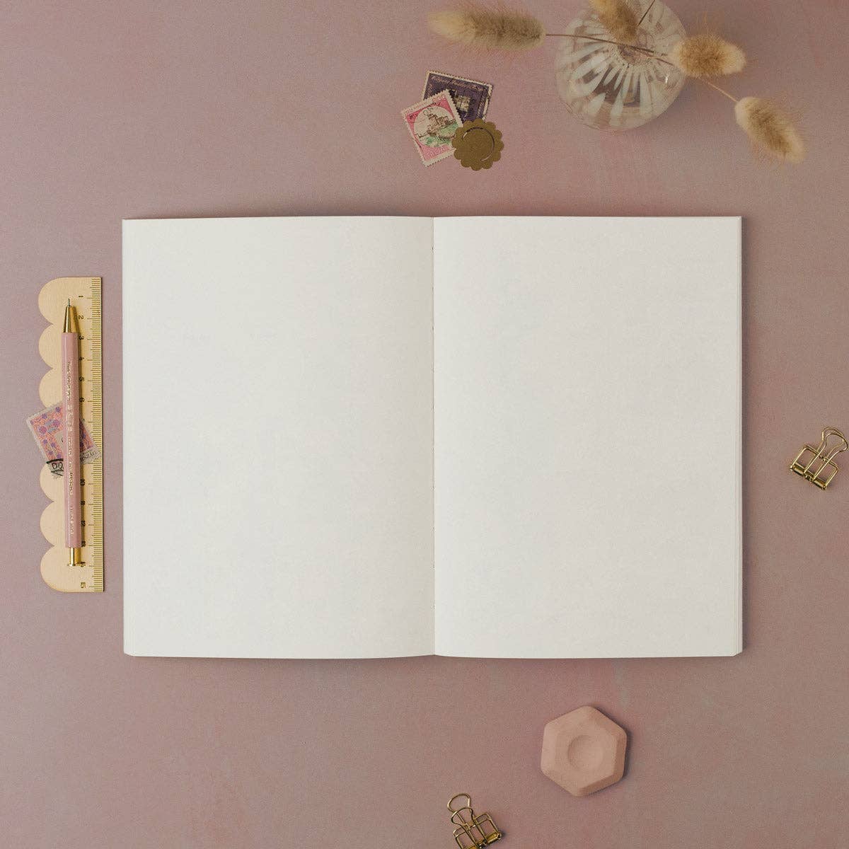 Wild & Free Notebook | Plain Page Journal | Notebooks