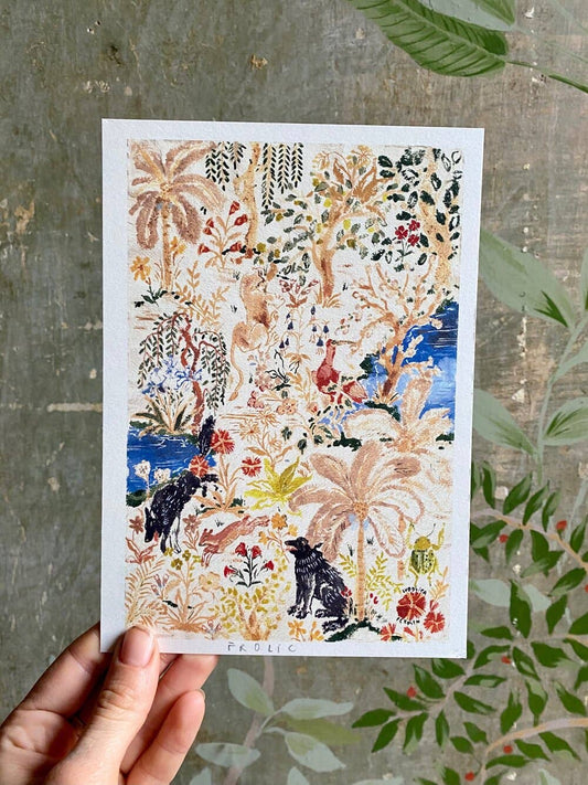 Frolic A5 Print