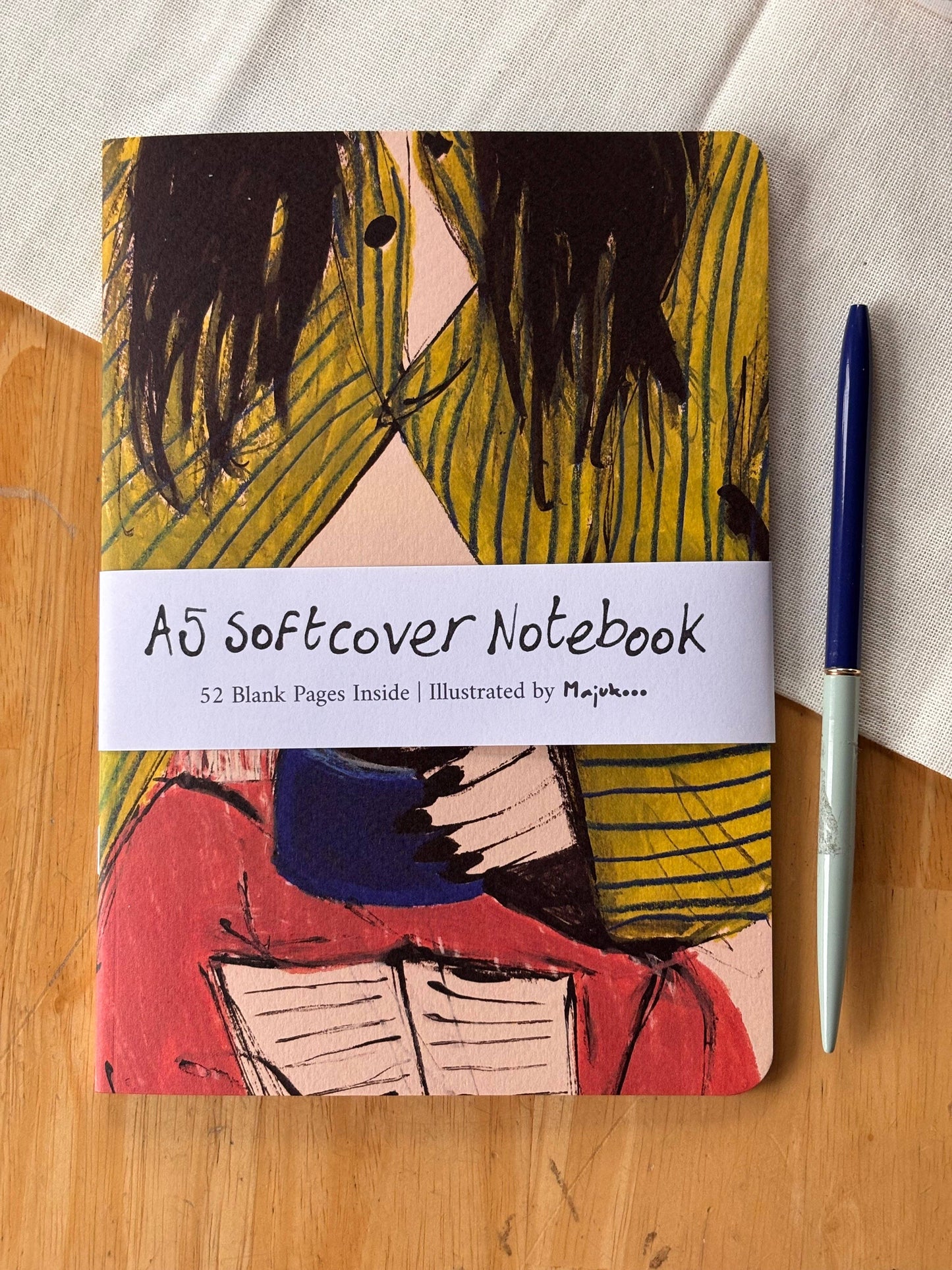 Morning Coffee A5 Softcover Notebook