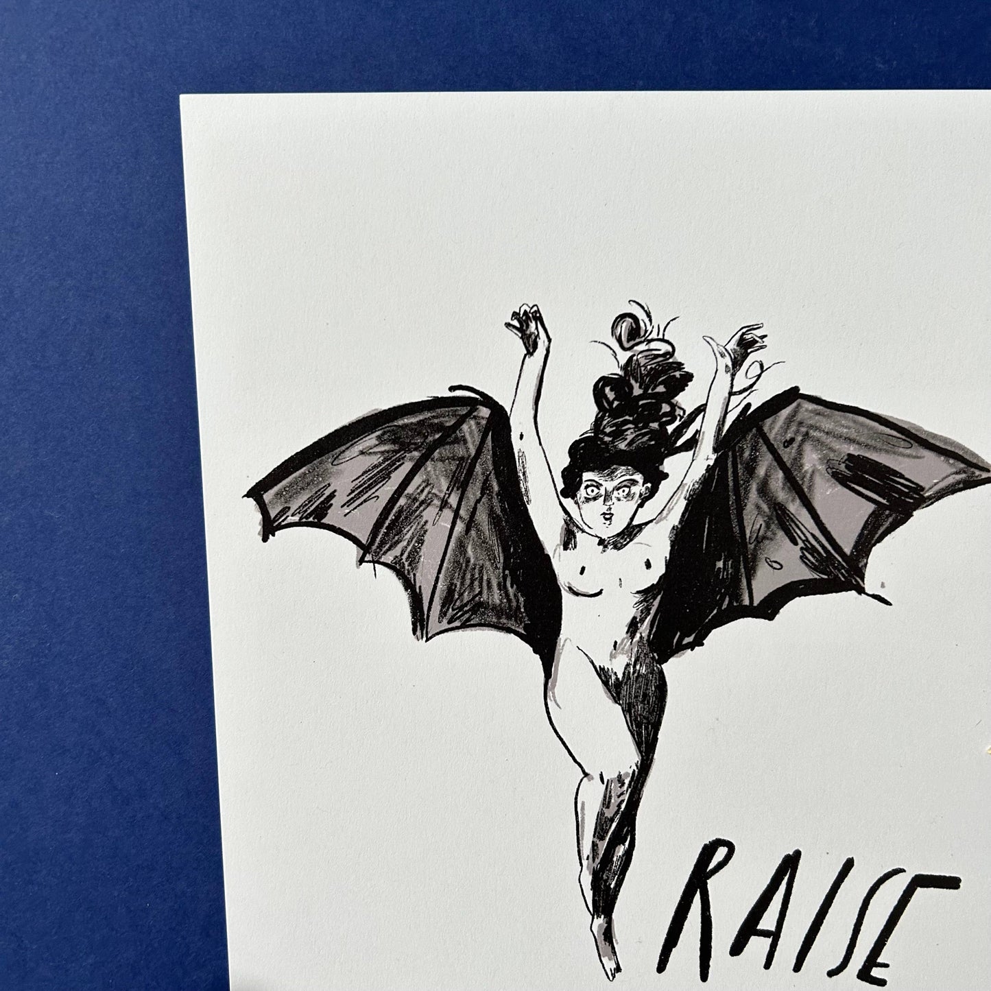 Raise hell print 