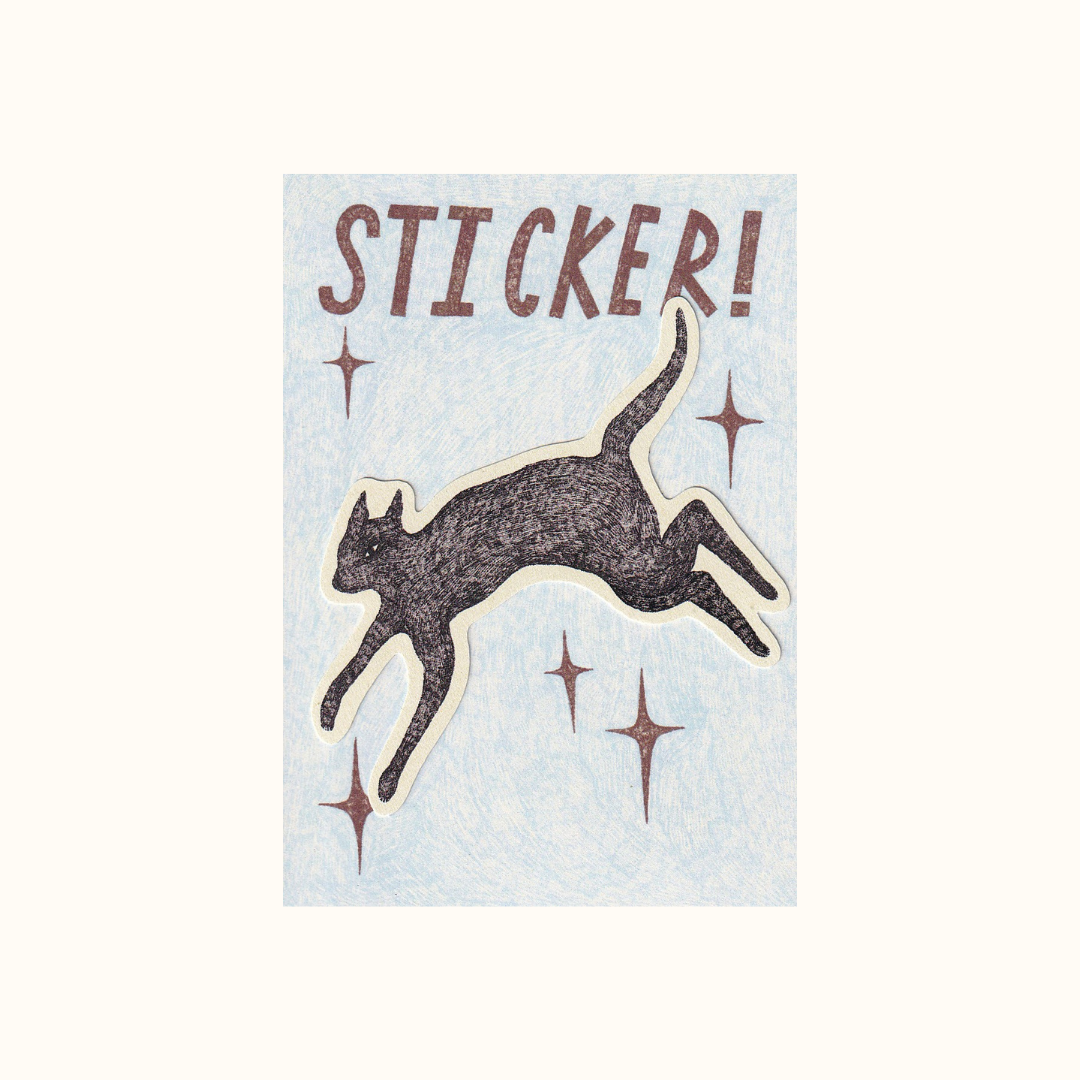 Cat! Sticker