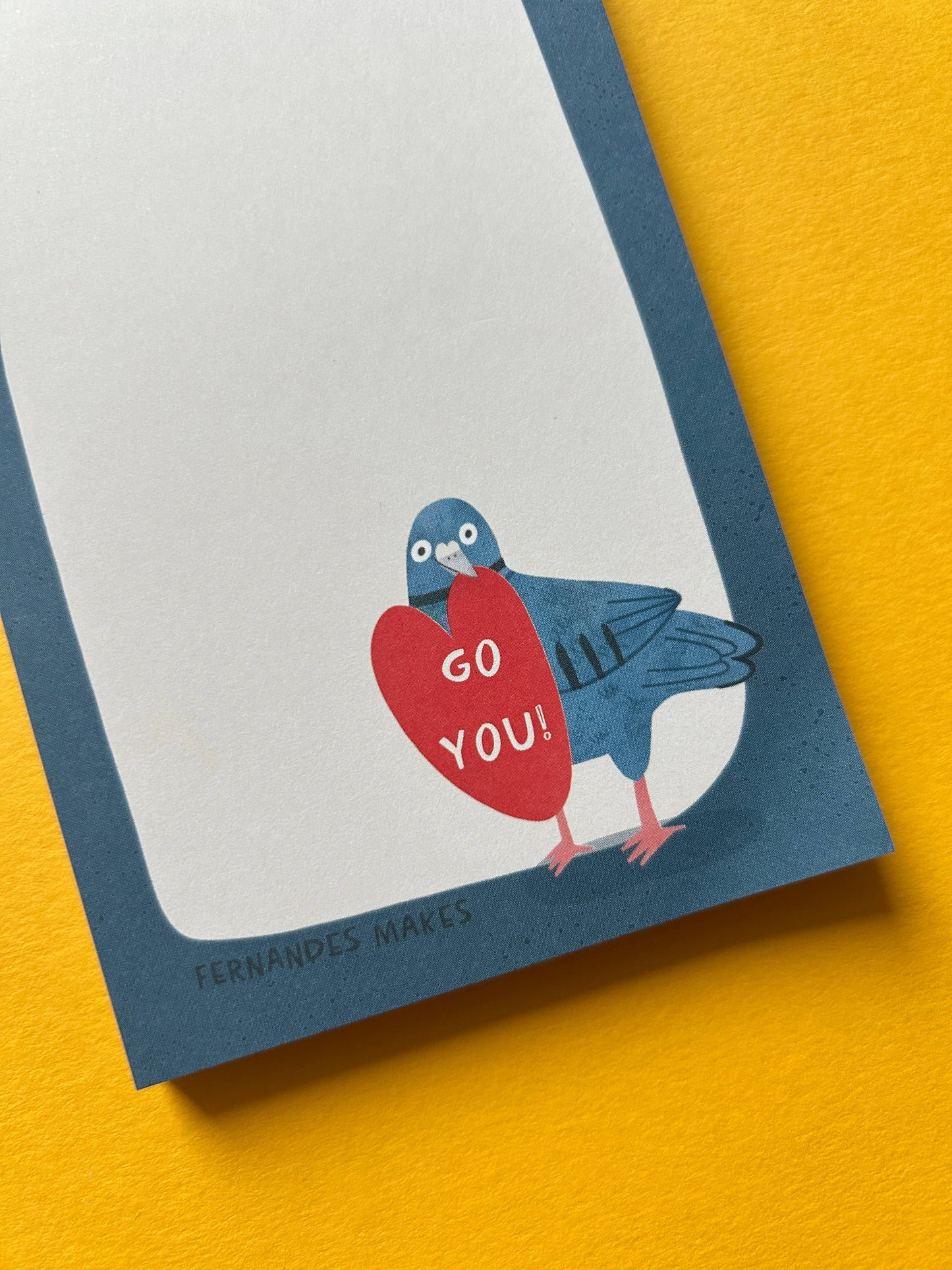 Go You! / Pigeon - DL size / Notepad / Pad