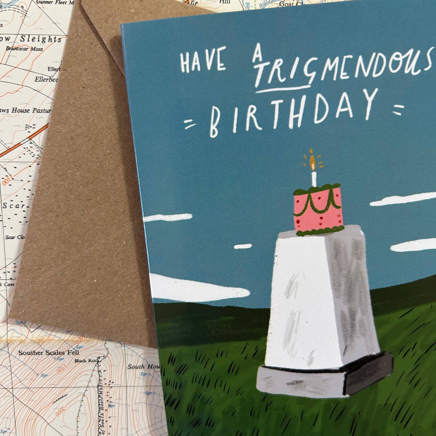 Trig-Mendous birthday card 