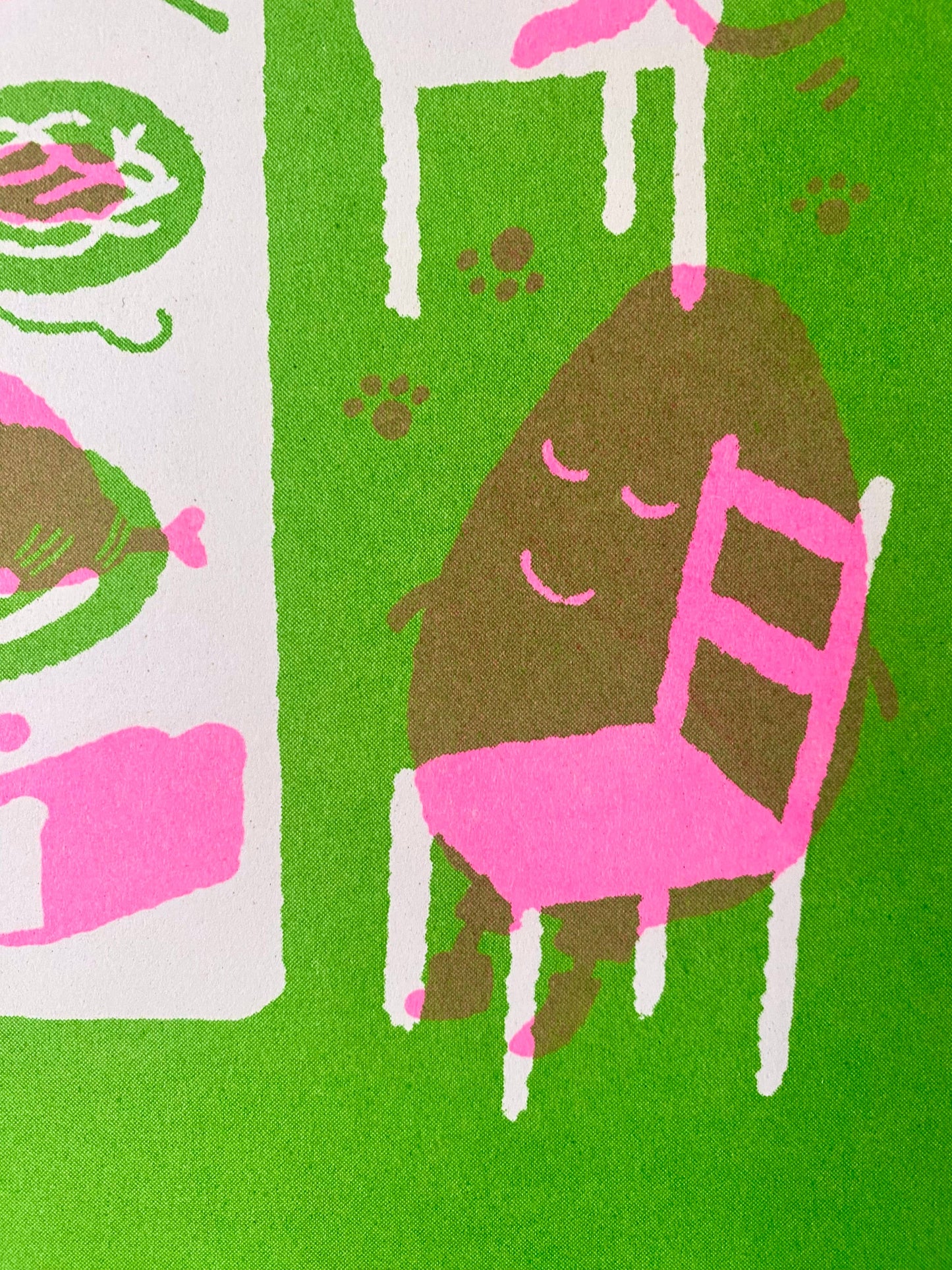 A3 ‘Dream Dinner Party’ Risograph Print