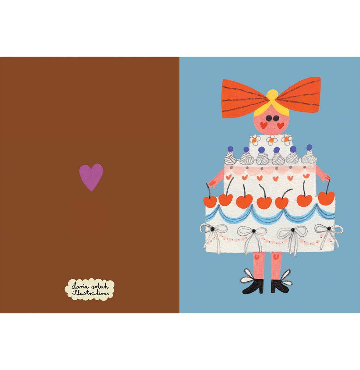 CAKE GIRL card
