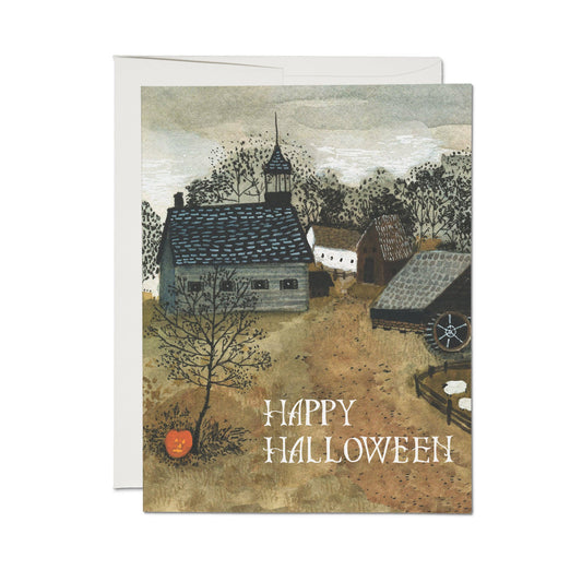 Sleepy Hollow Halloween greeting card