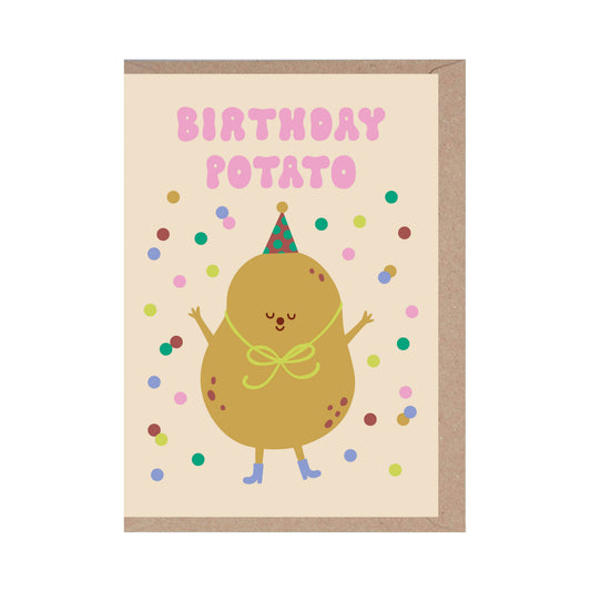 Birthday Potato Card