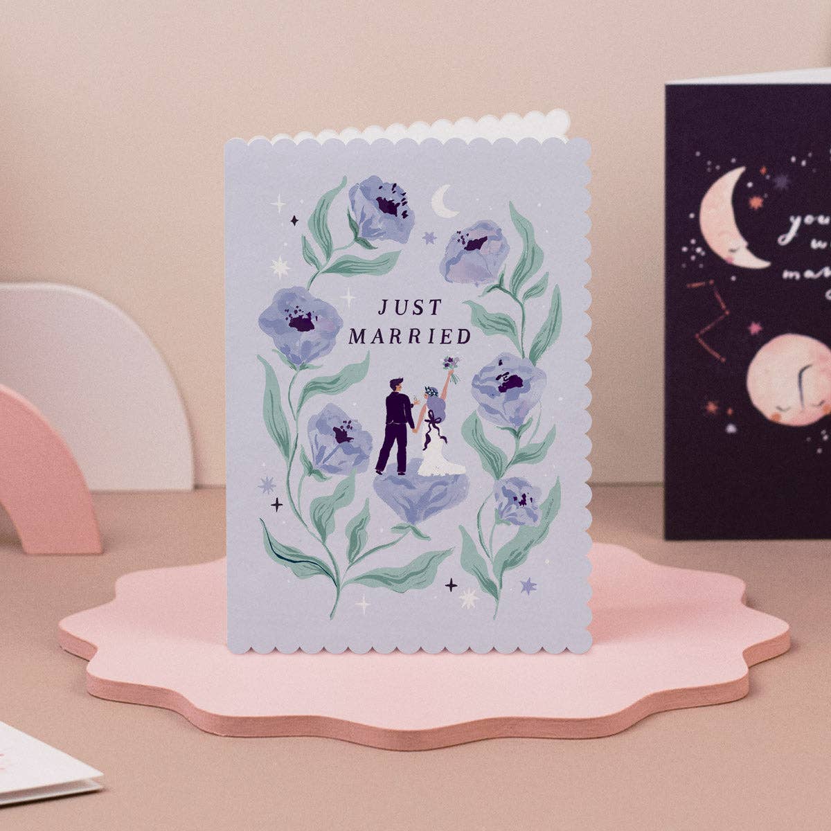 Botanical Wedding Card | Newlyweds Wedding Greeting Cards