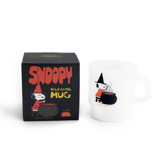 Limited edition Peanuts® Halloween - Snoopy Witch Milk Glass Mug