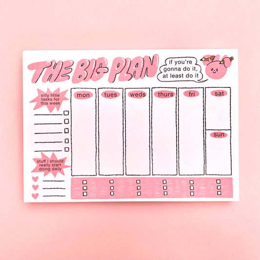 Weekly Planner Desk Notepad