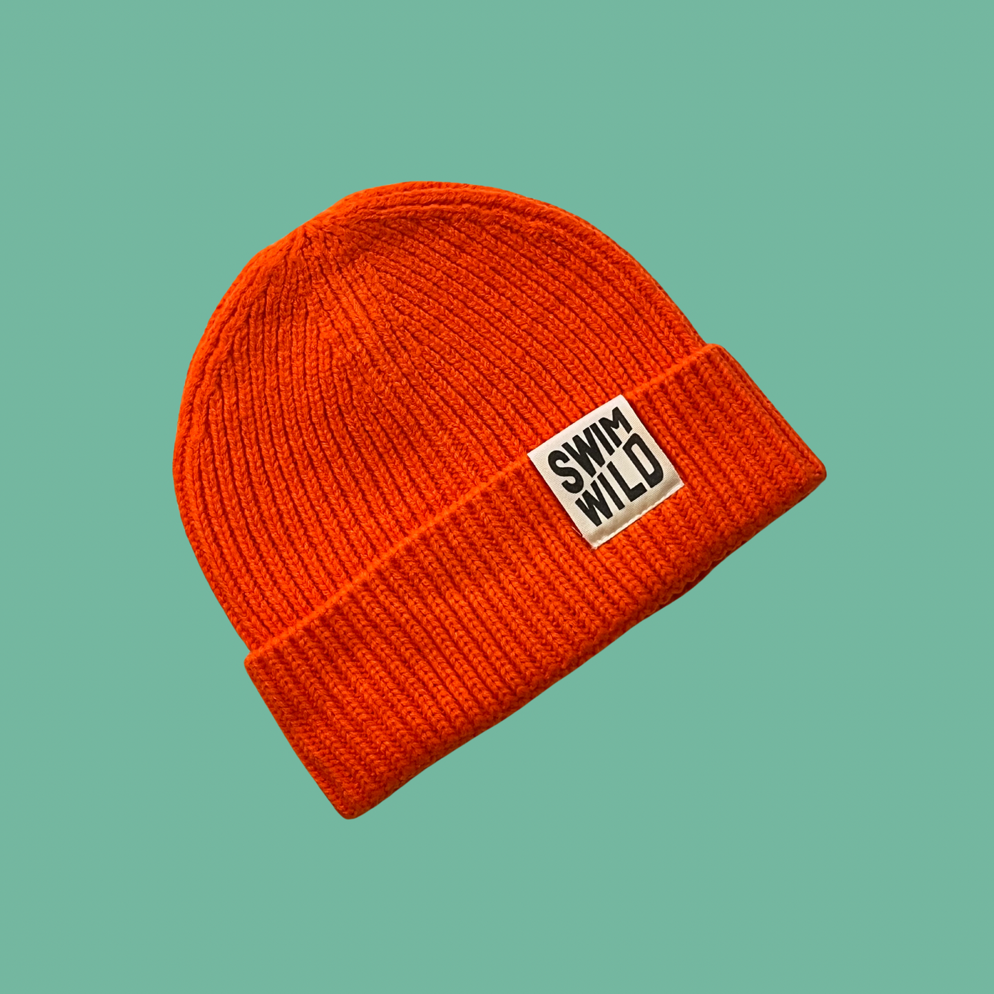 Knitted Hat - Orange