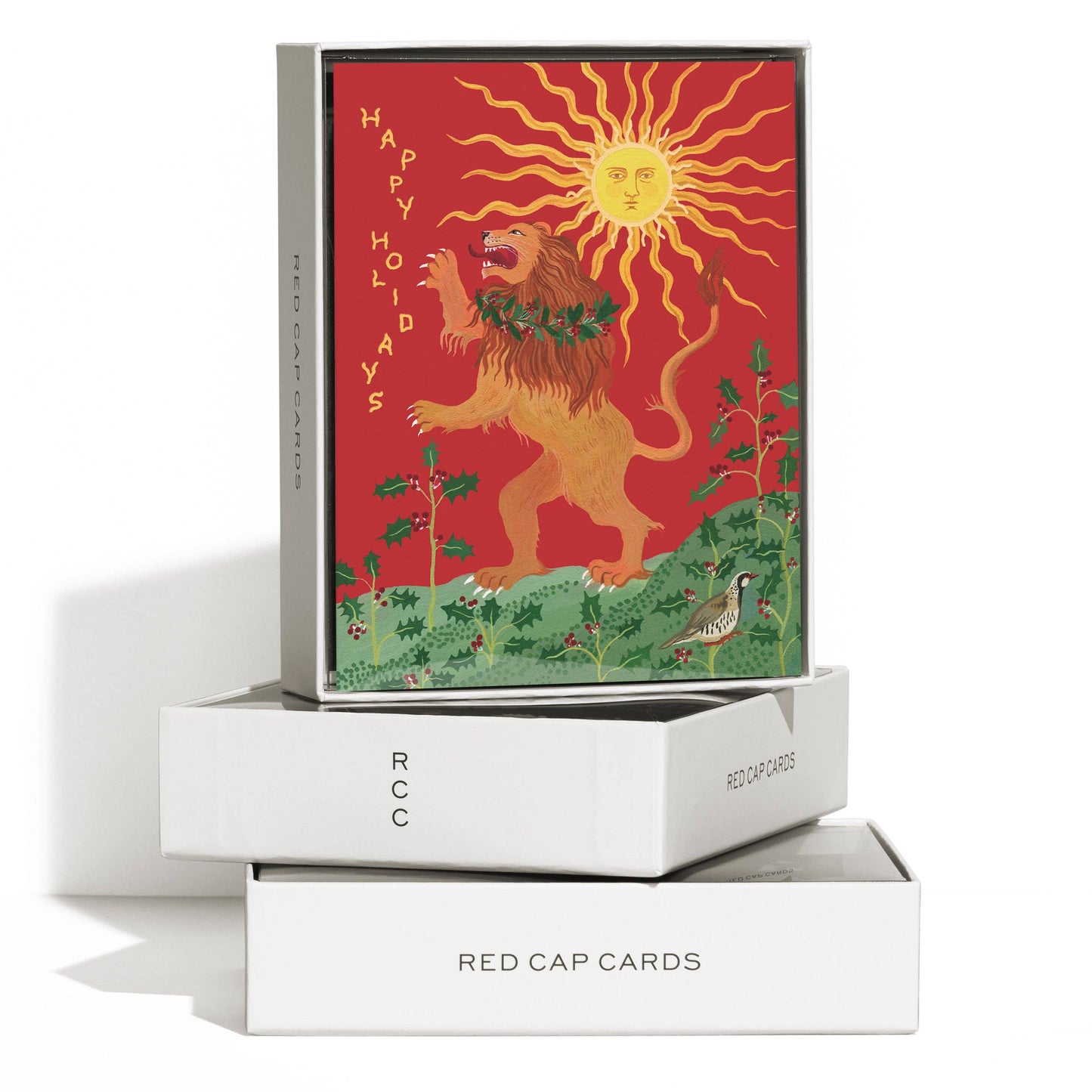 Roaring Holiday greeting card: Boxed Set of 8