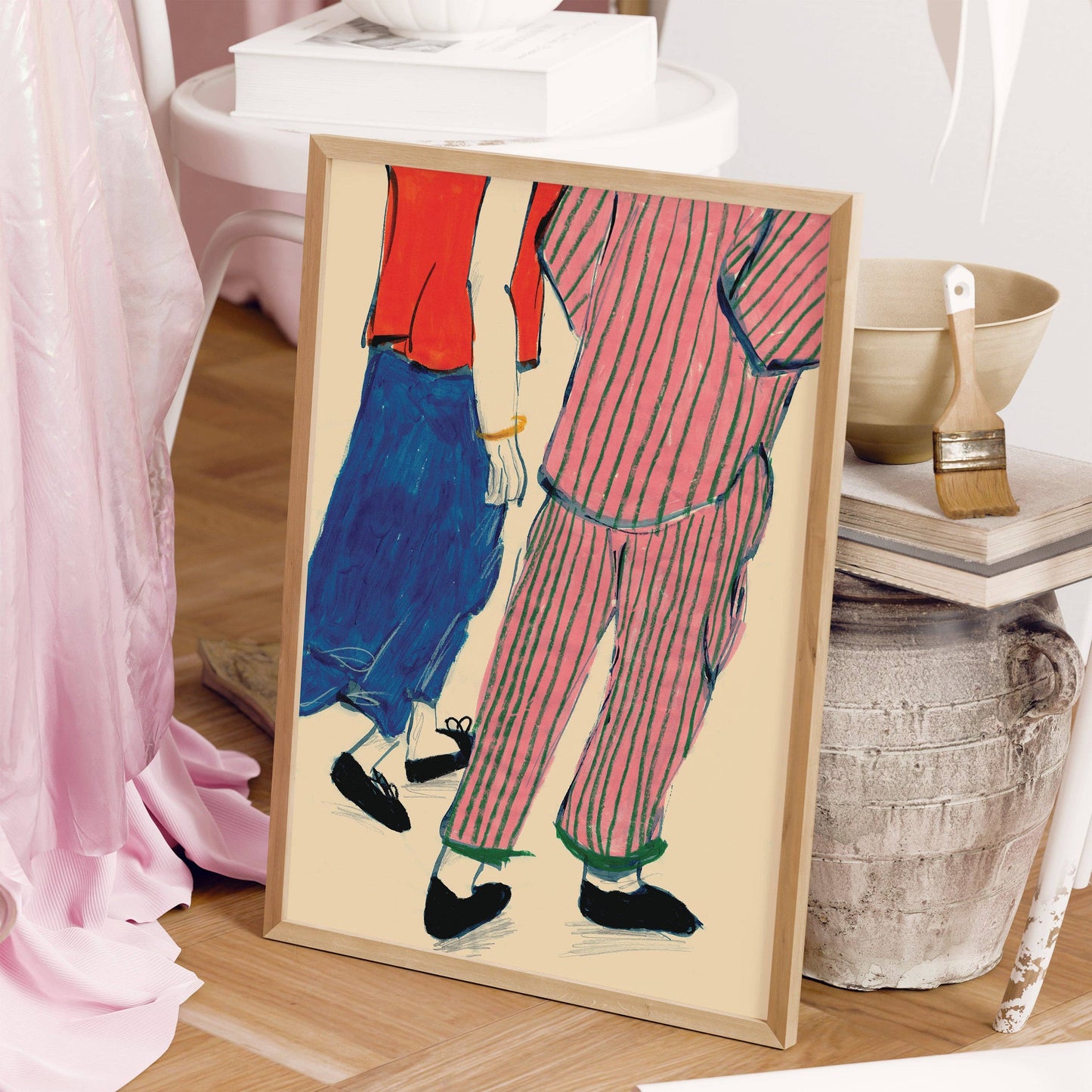 Best Friend Art Print: A4