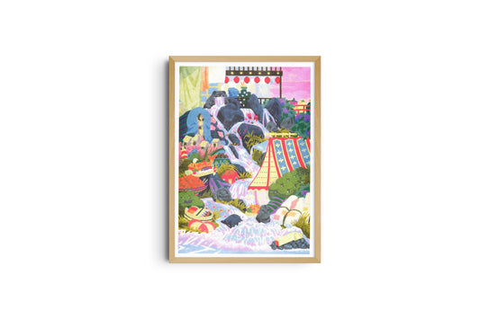 A3 poster - Miyazaki/Chihiro - Camille Gobourg