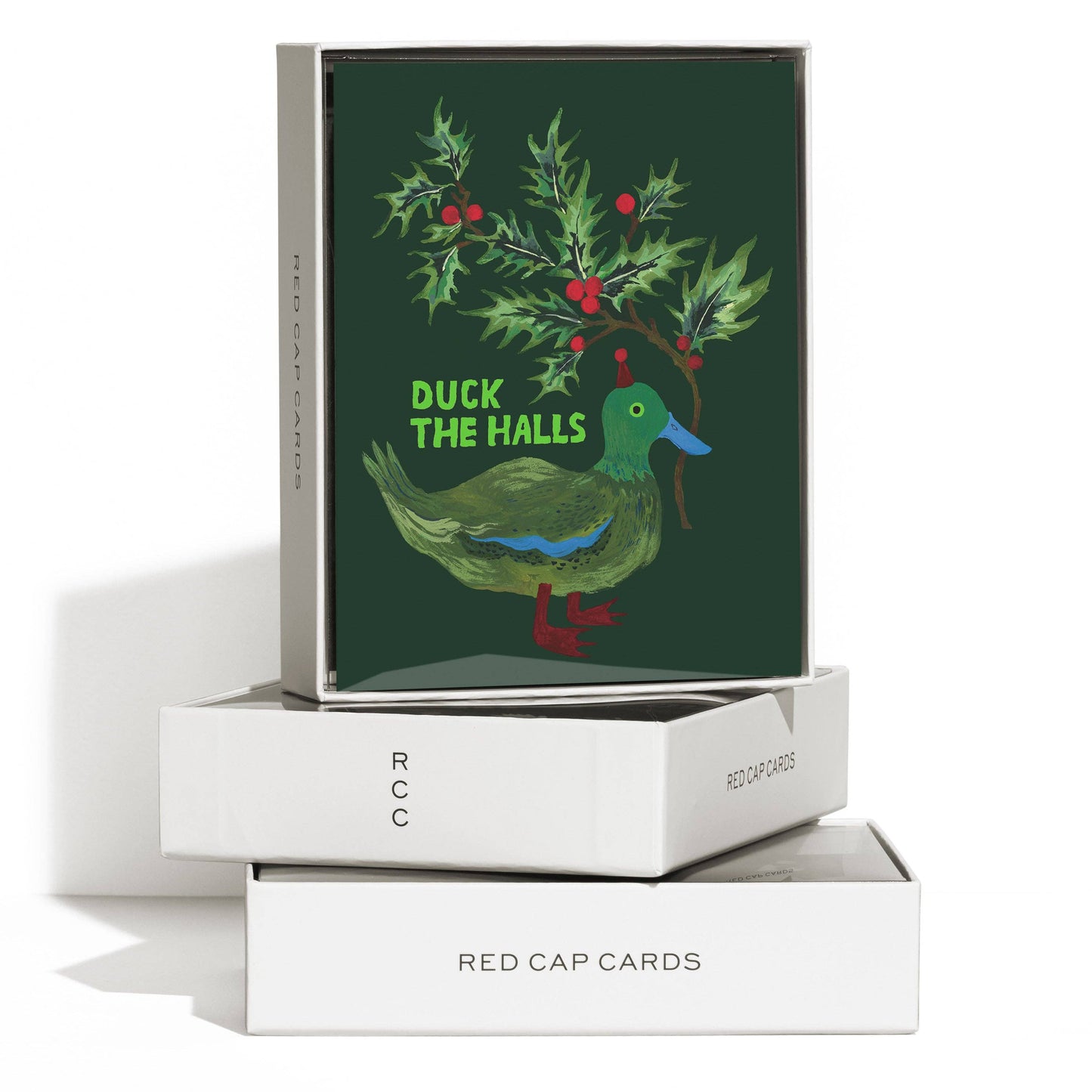 Duck the Halls greeting card: Boxed Set of 8