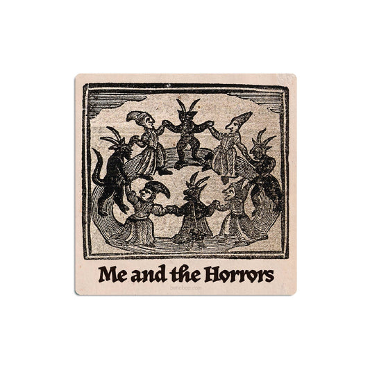 Vinyl Sticker – Me and the Horrors: Sticker only