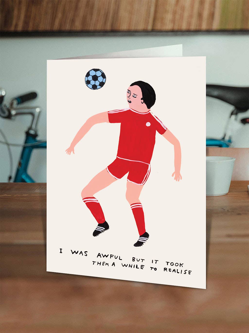 David Shrigley Football Card
