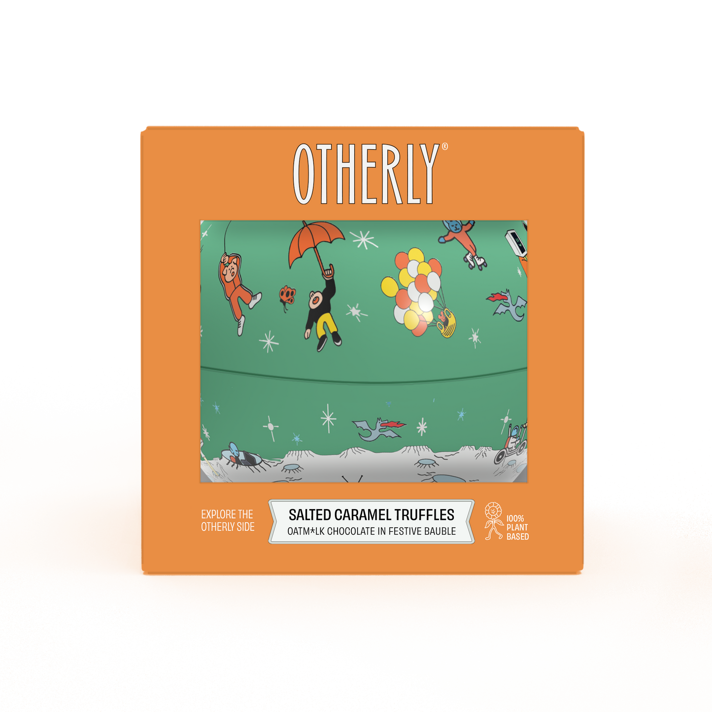 Bauble Tin - OTHERLY Oatm*lk Salted Caramel Truffles // 100G