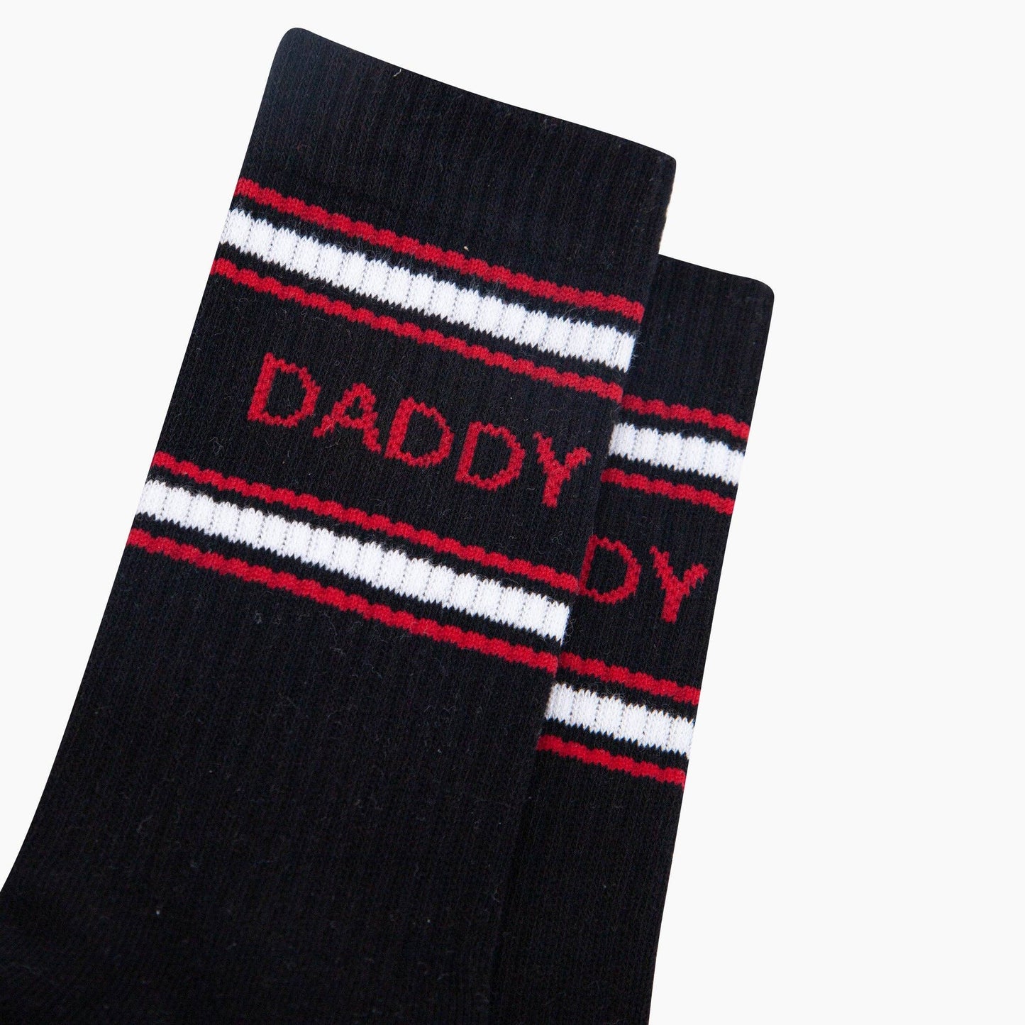 Daddy Organic Cotton Sports Socks in Black: UK 7-11
