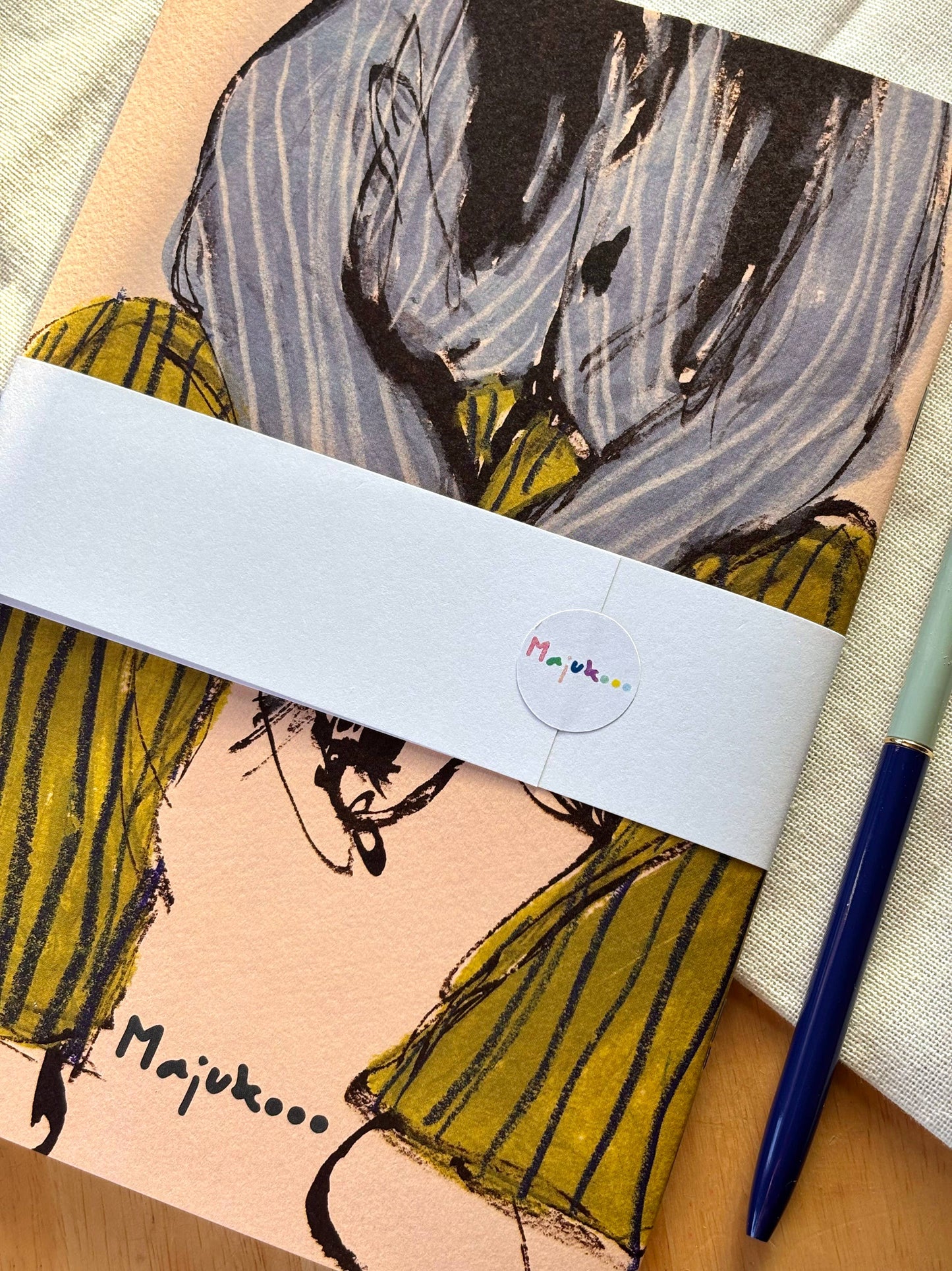 Slow Sunday Morning A5 Softcover Notebook