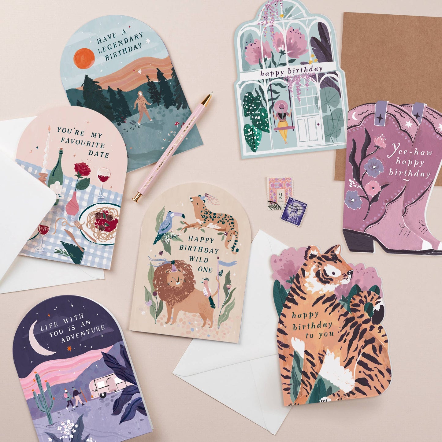 Tiger Birthday Cards | Tiger Cards | Animal Cards | Cards