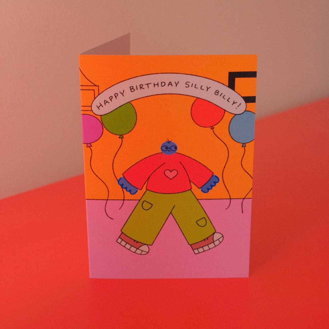 Happy Birthday Silly Billy Card