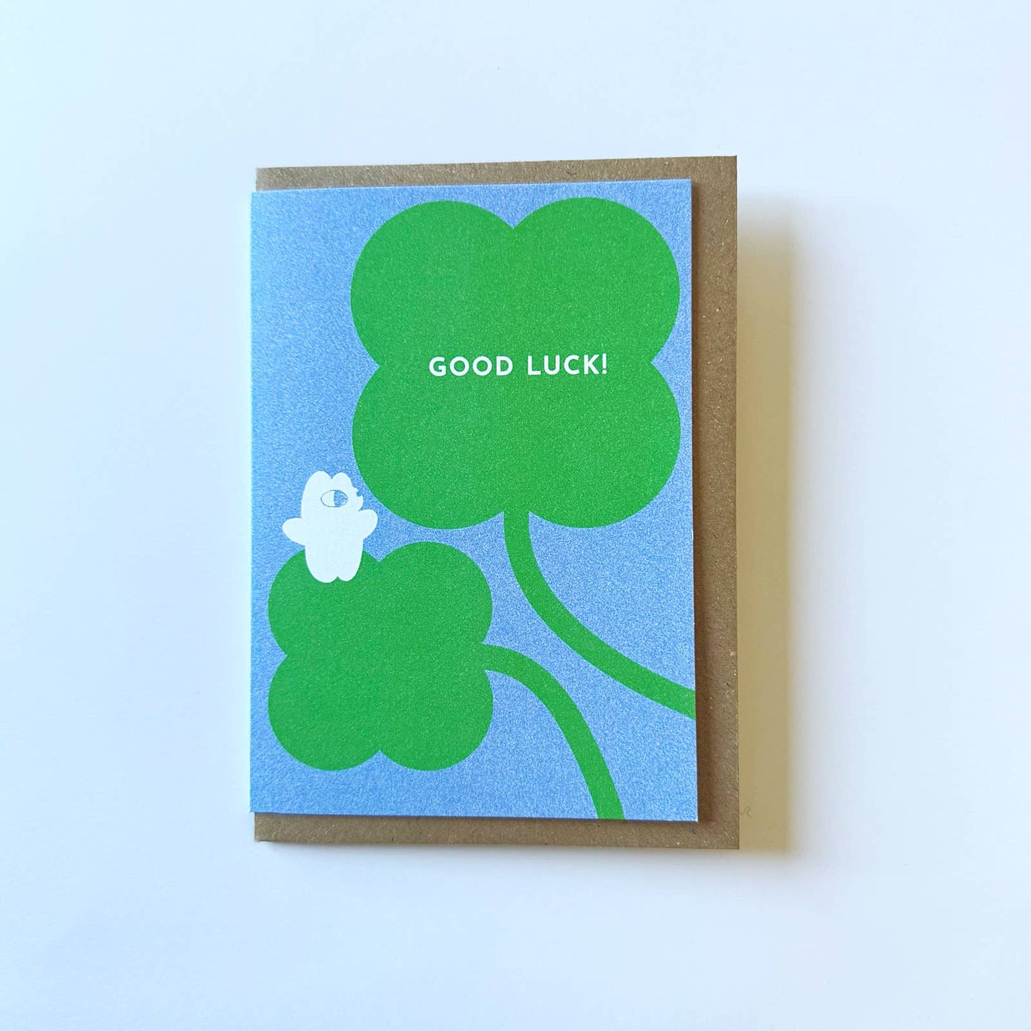 Fortune Bear A6 Occasion Card, Good Luck