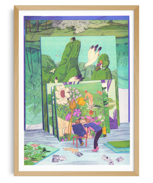 Musée d’Orsay Special: A3 Poster - The Painter's Studio - Karlotta Freier