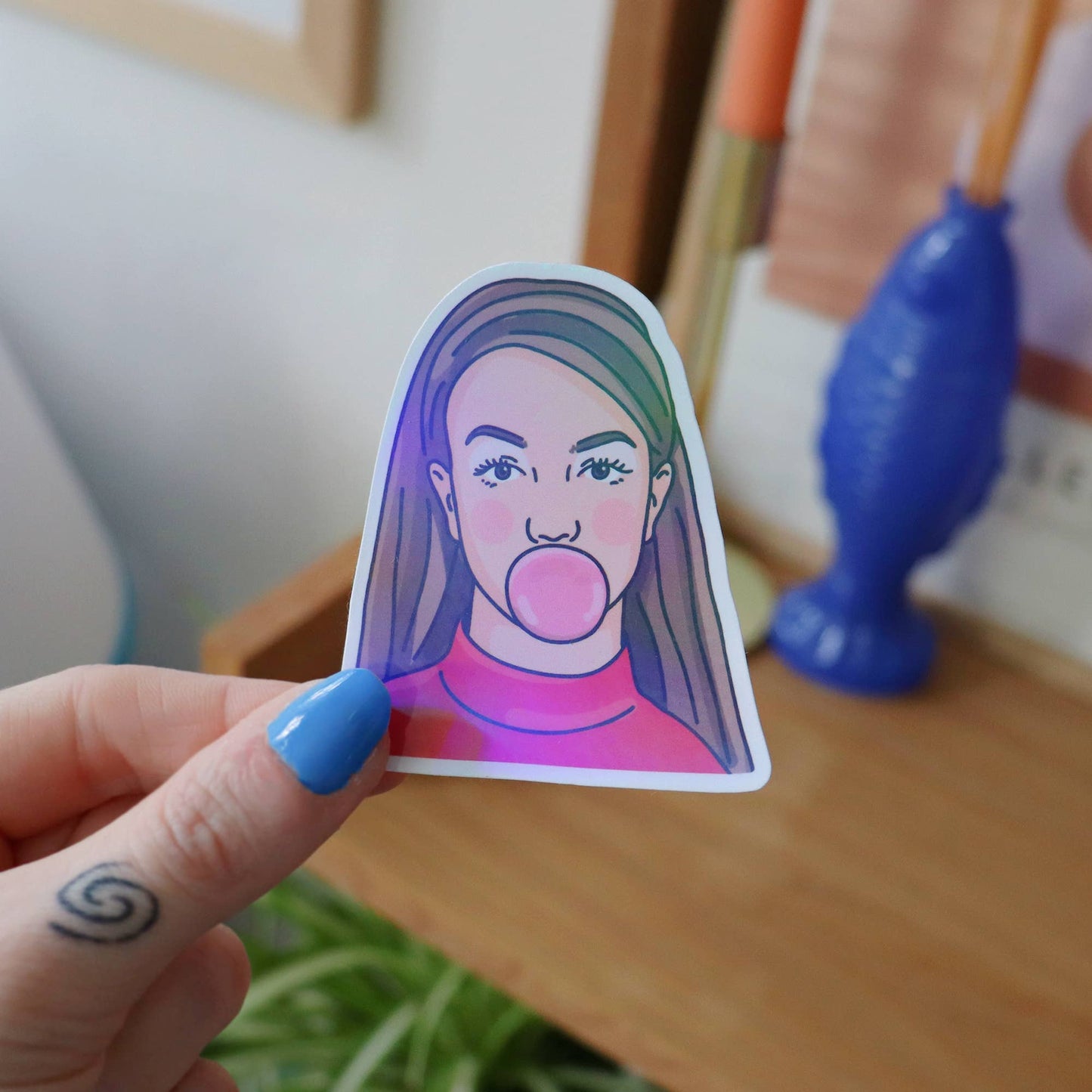 Brit Vinyl Sticker | Glossy Sticker 