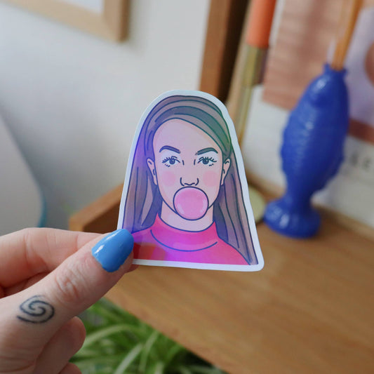 Brit Vinyl Sticker | Glossy Sticker 