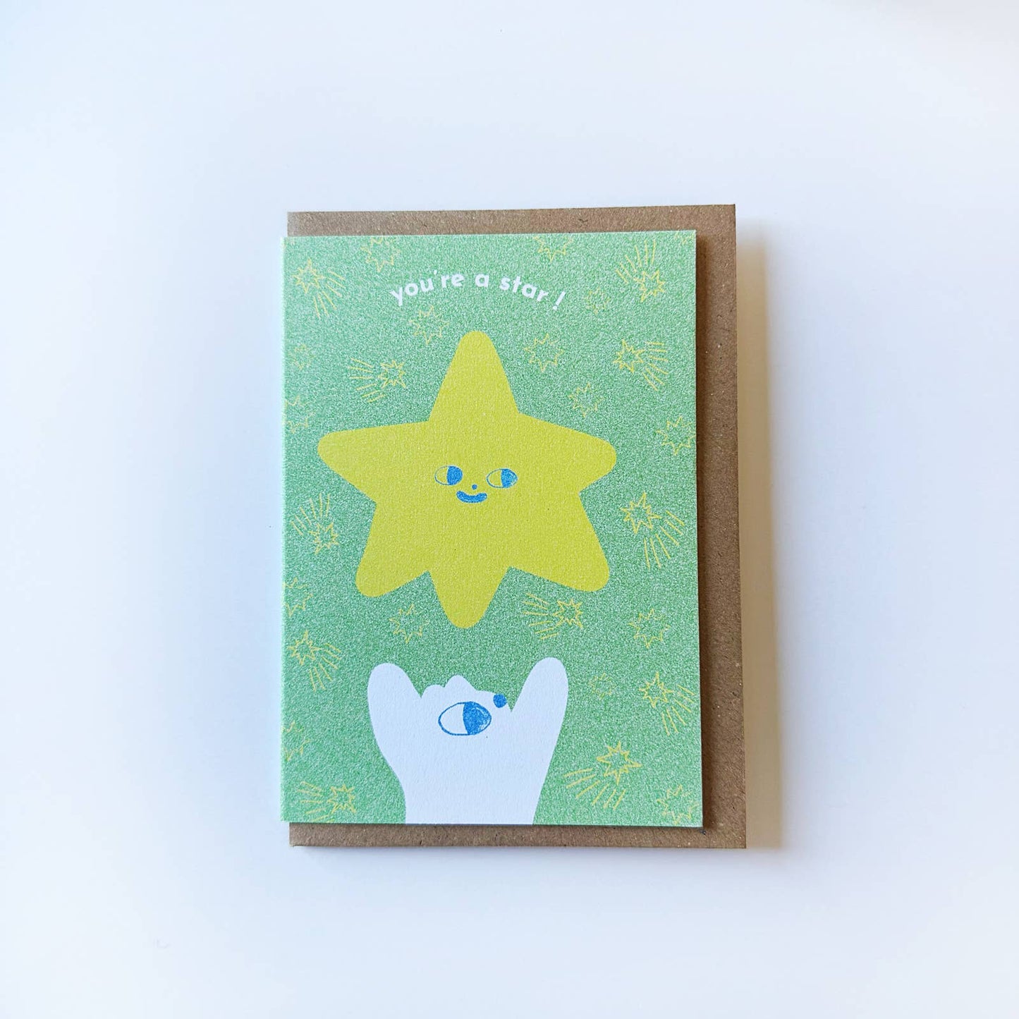 You're a Star A6 Occasion Card, Congratulations 