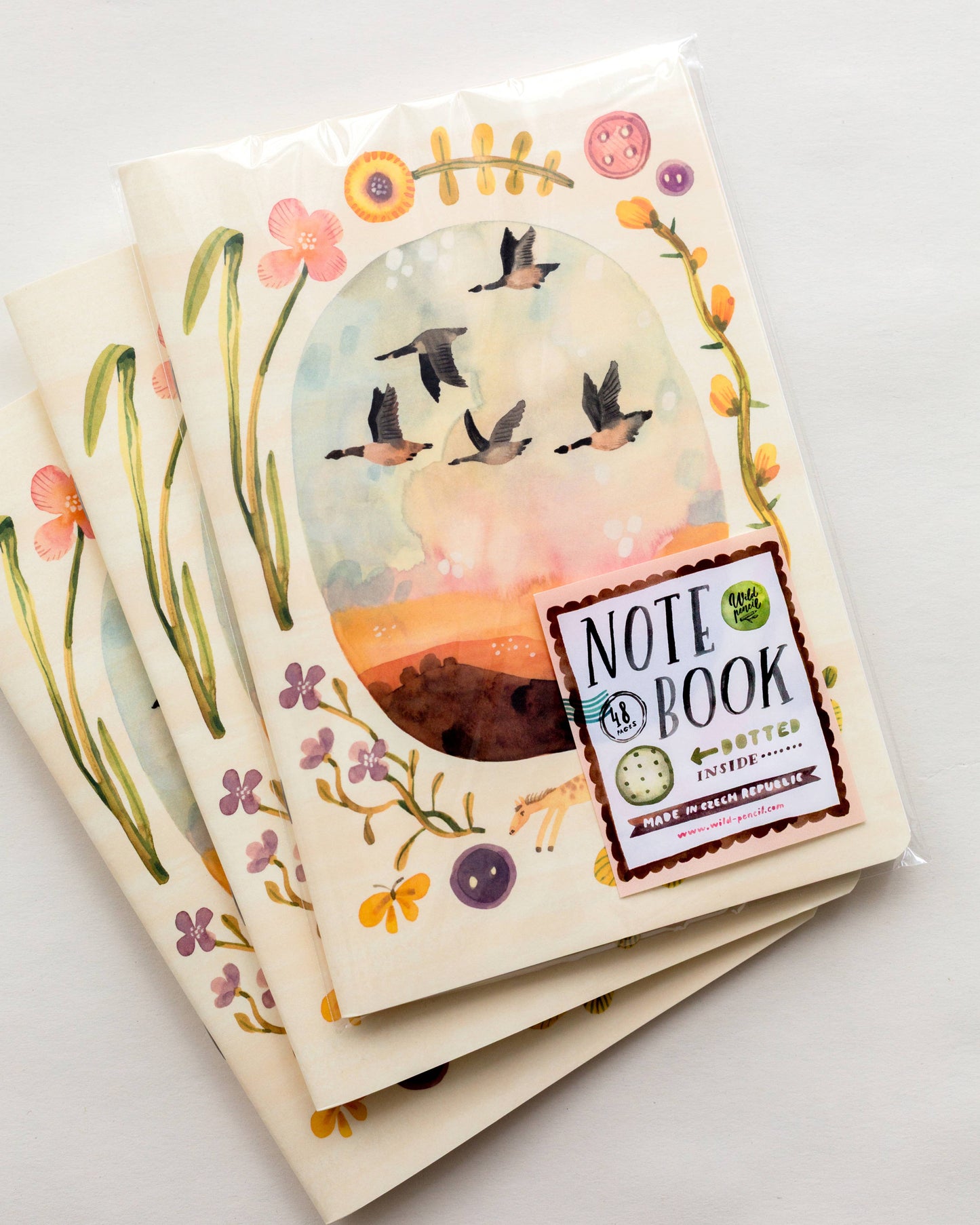 Notebook A5 — Wild Geese