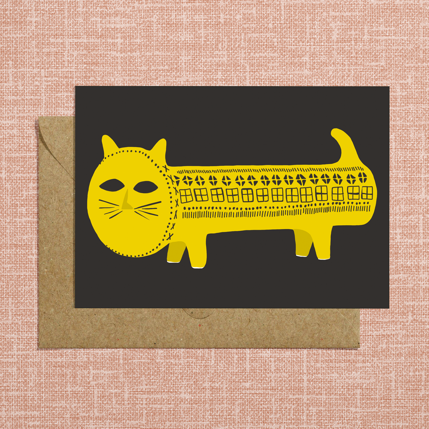 Bitossi Cat card