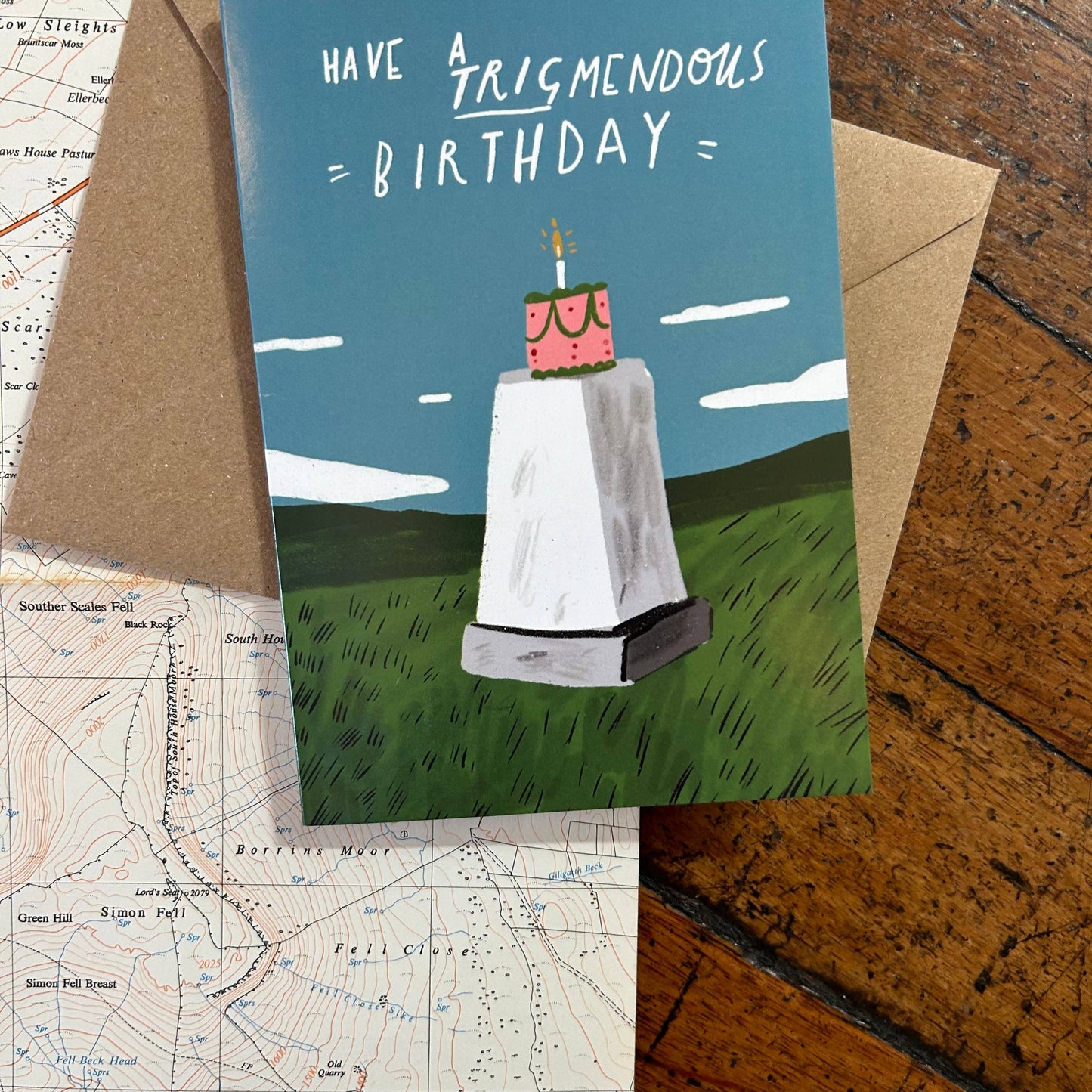 Trig-Mendous birthday card 