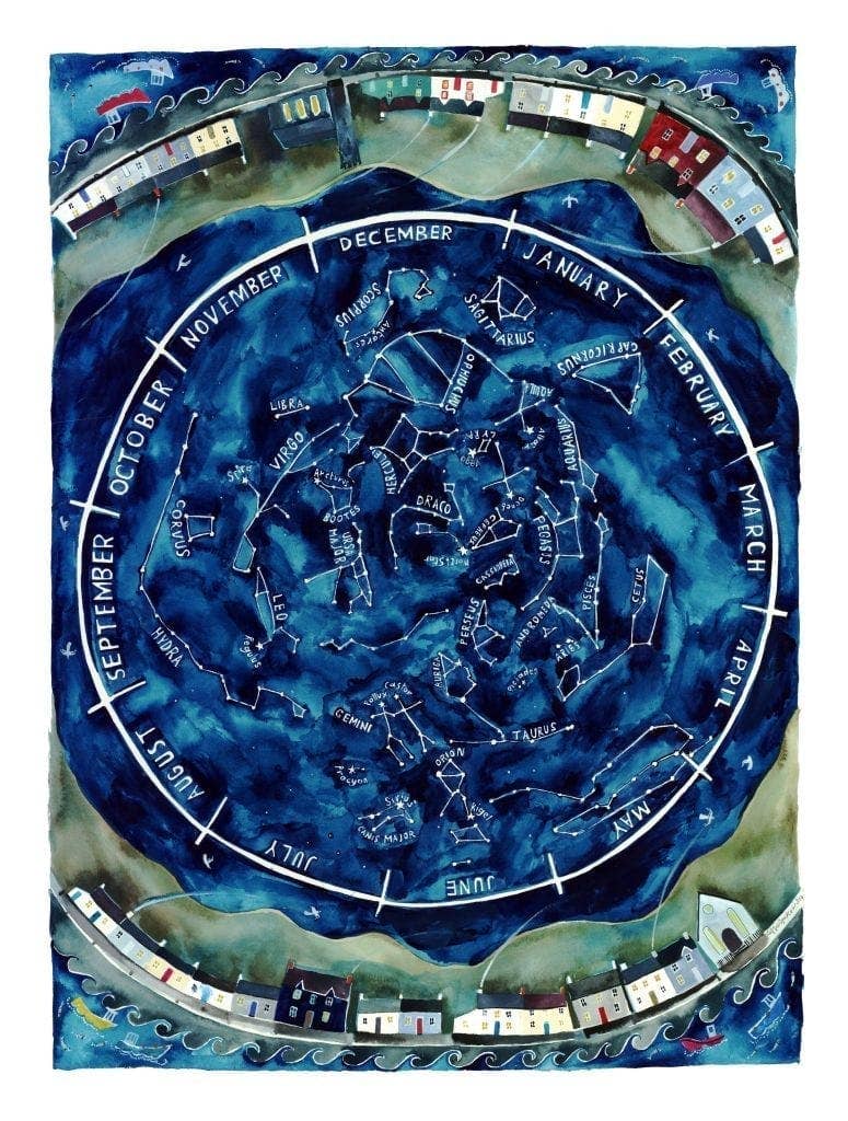 Constellations Poster Print