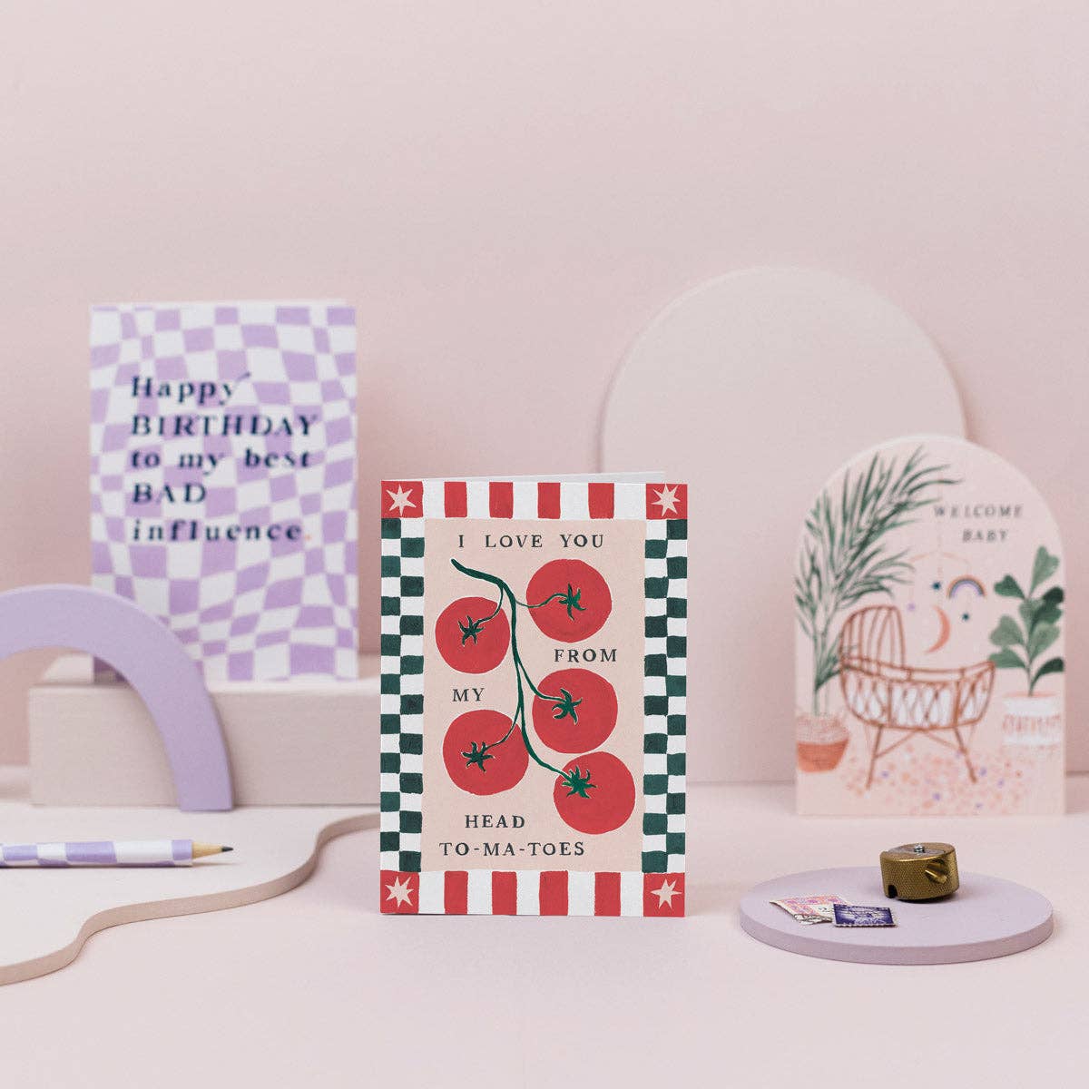 Tomatoes Love Card | Anniversary Card | Valentines Cards