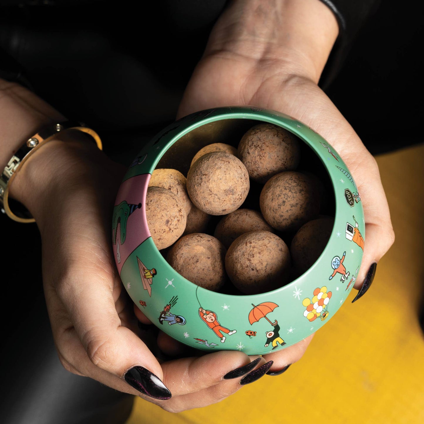 Bauble Tin - OTHERLY Oatm*lk Salted Caramel Truffles // 100G
