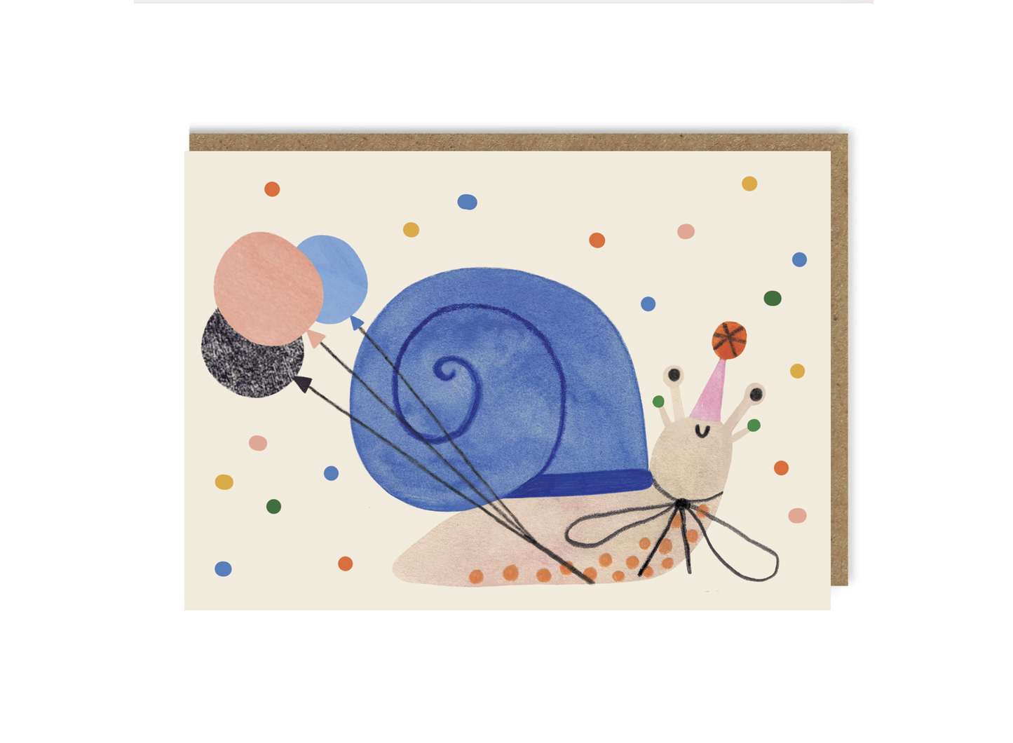PARTY SNAIL card