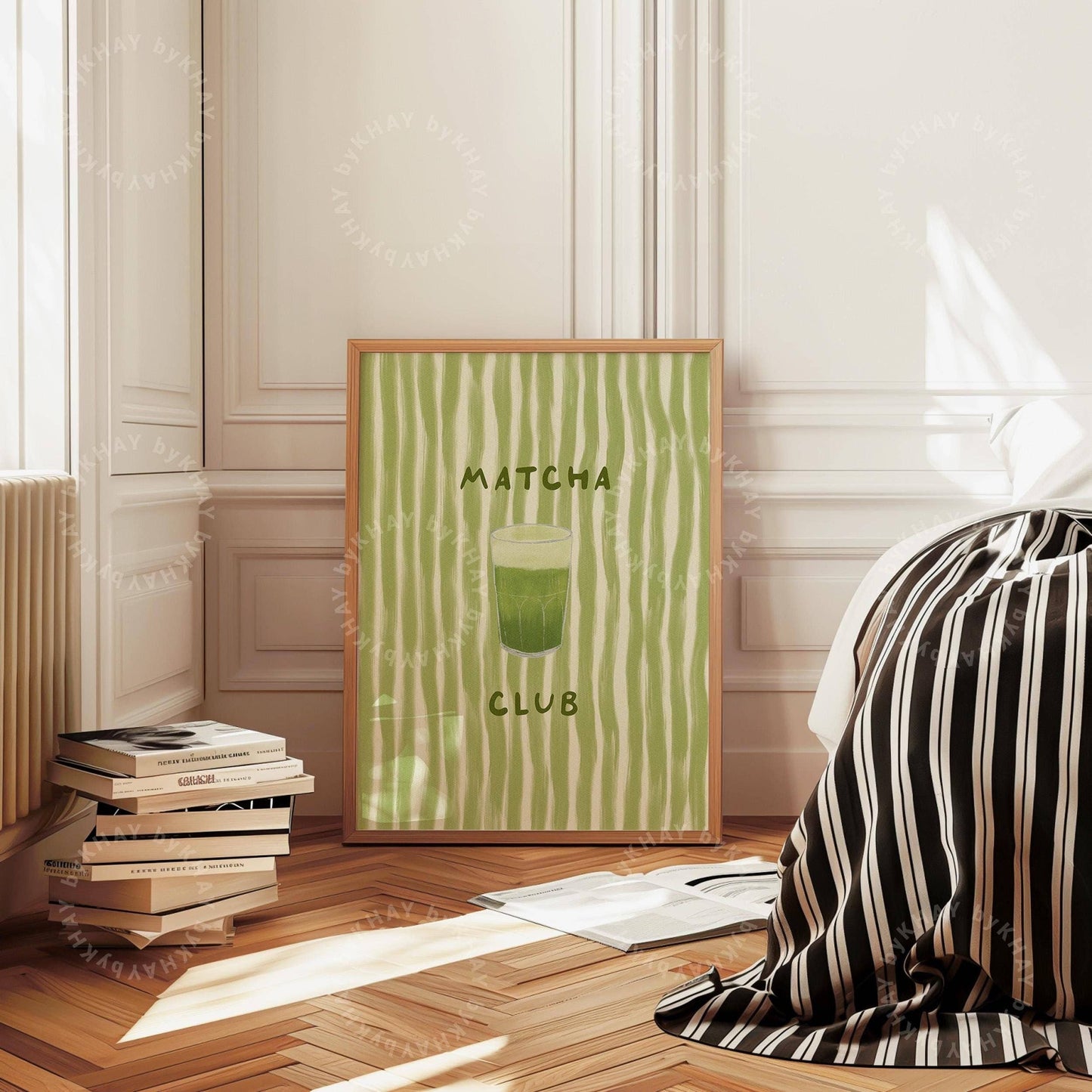 Matcha Club Print:A4 - 8.3 x 11.7"