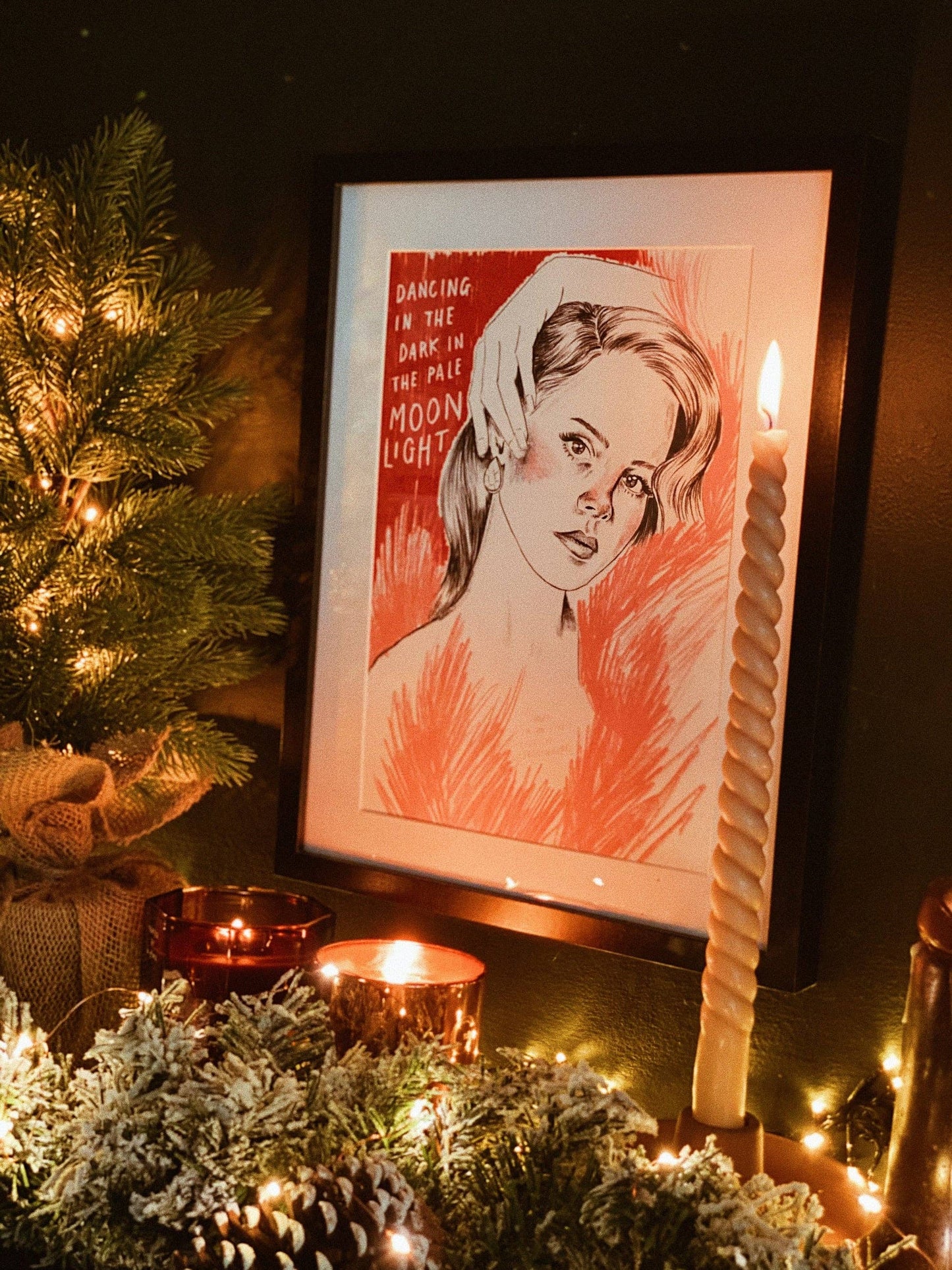 Lana a4 Art Print