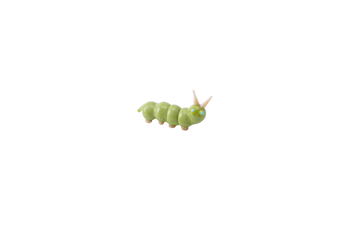 Handmade Glass Caterpillar