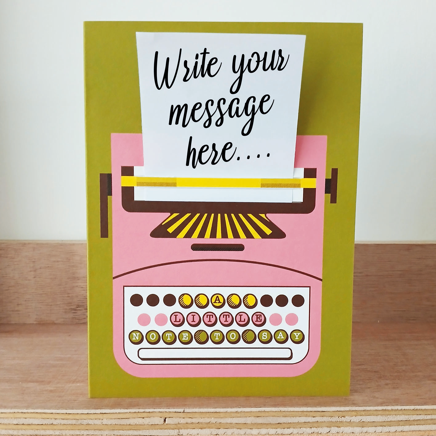 A little Note - original everyday cards