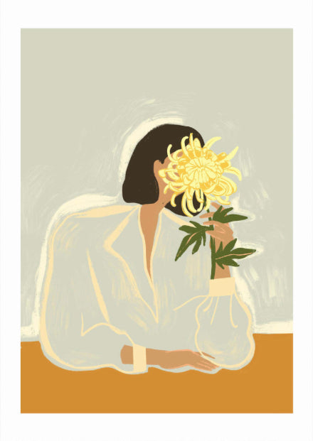 The Chrysanthemum A3 Art Print