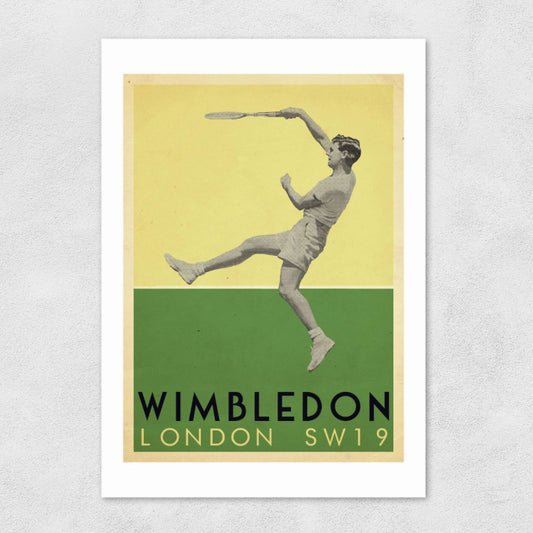 Wimbledon Tennis A3 Art Print