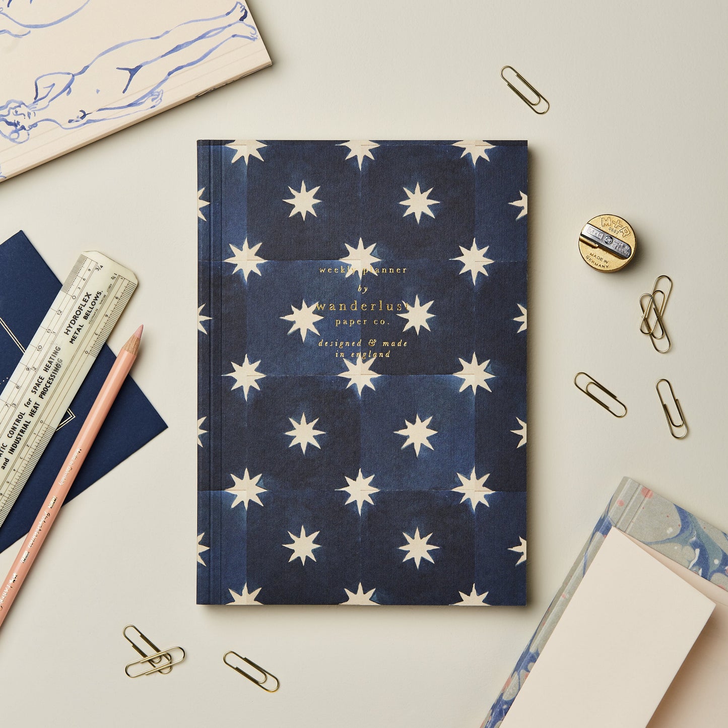 Starry Night Weekly Planner & Journal